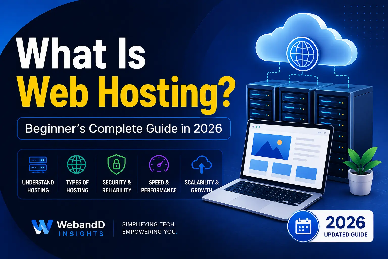 Ultimate Beginner’s Guide: What Is Web Hosting in 2026 - Web and Domain